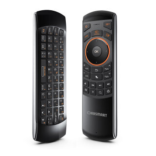 Orbsmart AM-1 wireless Airmouse with german keyboard &amp; IR-Learning function
