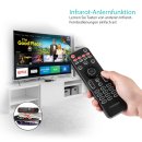 Orbsmart AM-1 Pro | 5-in-1 Airmouse mit Beleuchtung & Mikrofon (QWERTZ)