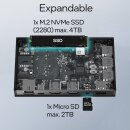 Orbsmart AW-16L Windows 11 Mini-PC / Micro Computer / Desktop-PC fanless 24x7 WIFI 6